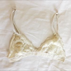 Anemone Cream Bralette